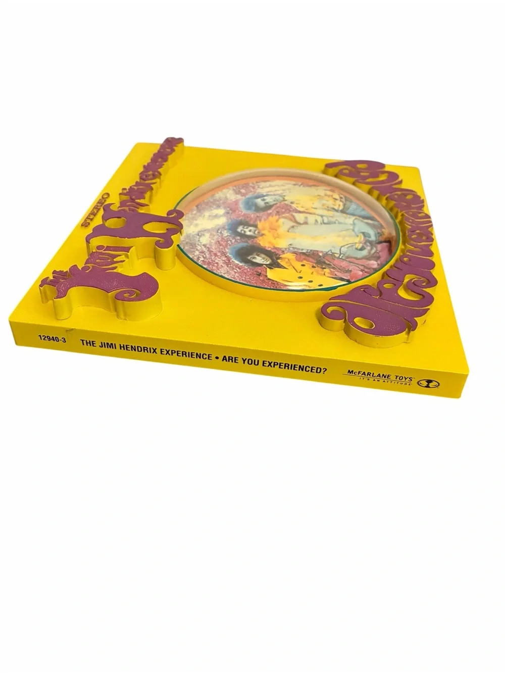 McFarlane Toys Jimi Hendrix Experience Are You Experienced 3D Album Cover Art